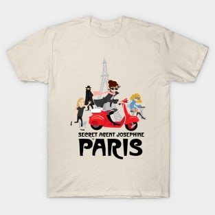 Secret Agent Josephine in Paris T-Shirt